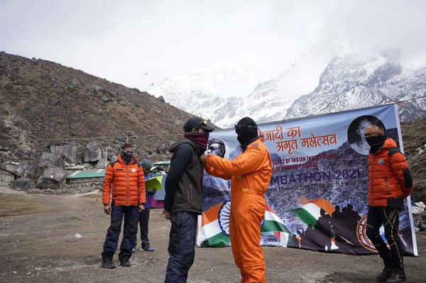 Himalayan Mountaineering Institute Darjeeling- Graduation Ceremony at 14600 ft at HMI Base Camp