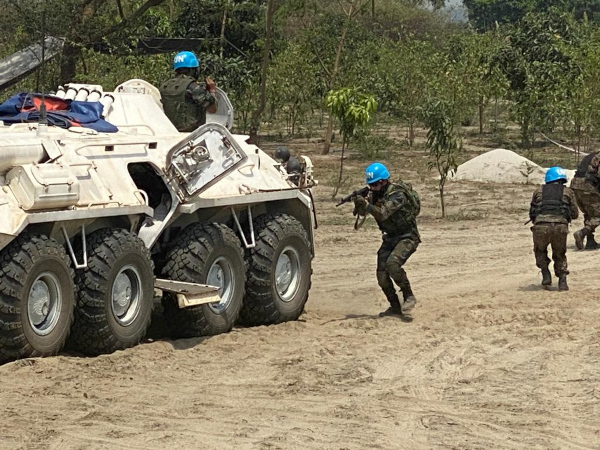 MULTINATIONAL MILITARY EXERCISE SHANTIR OGROSENA CULMINATES IN BANGLADESH