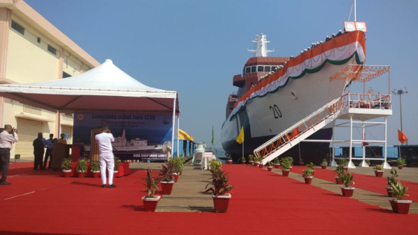 NSA Doval commissions Indian Coast Guard's ship Sajag