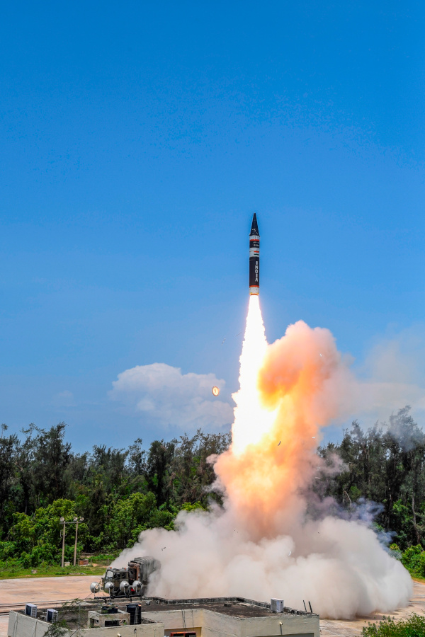  DRDO successfully flight tests New Generation Agni P Ballistic Missile