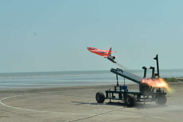 ABHYAS - the High-speed Expendable Aerial Target (HEAT) was successfully flight-tested today by Defence Research and Development Organisation (DRDO) from the Integrated Test Range (ITR), Chandipur off the coast of Bay of Bengal in Odisha. The vehicle can be used as an aerial target for evaluation of various missile systems. The performance of the target aircraft was monitored through telemetry and various tracking sensors including Radars and Electro Optical Tracking System (EOTS).