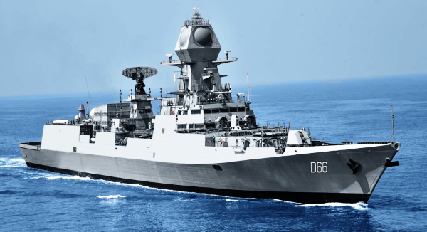 Indian Navy receives first ‘Mormugao’ P15B guided-missile destroyer