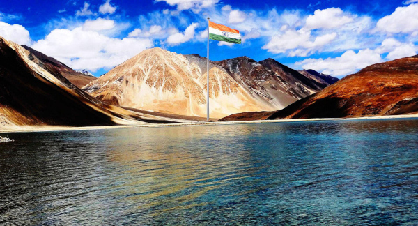 Indian Army hoists 76ft tall national flag at 15,000 feet in Ladakh