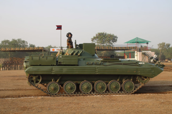 INDIGENOUSLY DEVELOPED ARMOURED ENGINEER RECONNAISSANCE VEHICLE INDUCTED INTO INDIAN ARMY