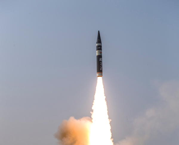 New generation ballistic missile ‘Agni P’ successfully test-fired by DRDO