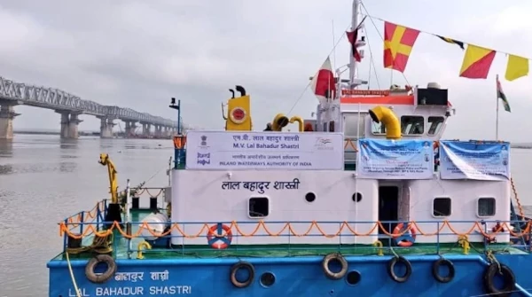 Cargo Ship Sails from Patna to Pandu Heralding A New Age of Logistics for Assam