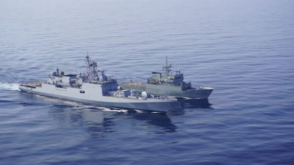 INDIAN NAVAL SHIP TABAR CONDUCTS MARITIME PARTNERSHIP EXERCISE WITH SPANISH NAVY SHIP ATALAYA