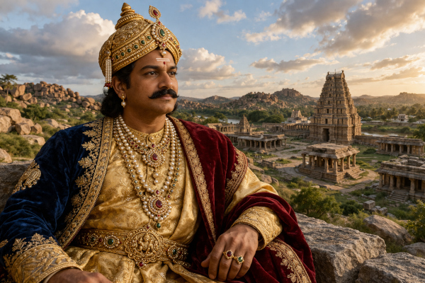 Krishnadevaraya: The Emperor Who Forged Power, Poetry, and Empire in South India