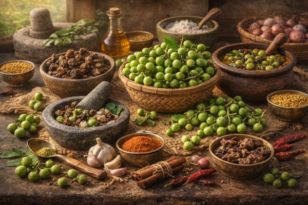 Chundanga (Turkey Berry): The Bitter Green Healer of the Tropics