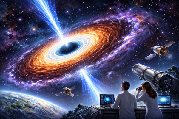 RRI Study Sheds Light on Strange Energy Bursts from Mysterious Space Source