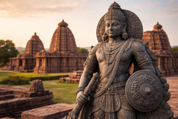 Dantidurga: The King Who Broke the Chalukyas and Lit the First Flame of Rashtrakuta Greatness