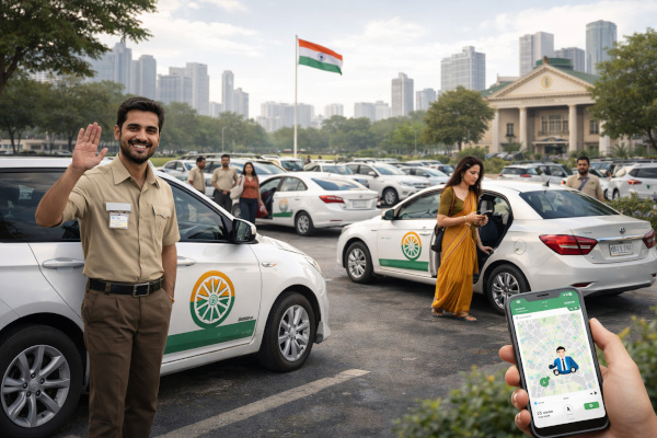 Launching of Bharat Taxi