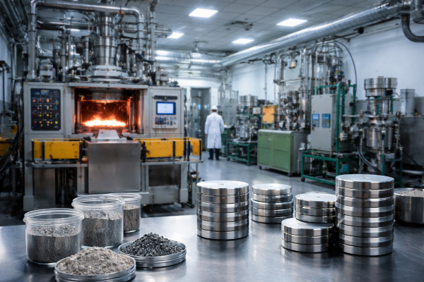 Nd-Fe-B Magnet Pilot Plant