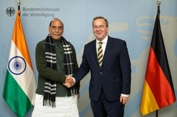 Raksha Mantri & his German counterpart