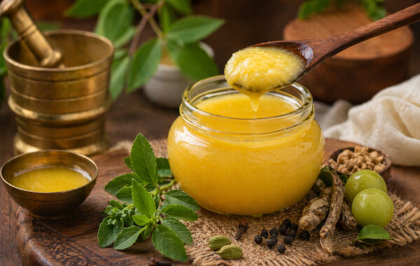 Ghee in Ayurveda: The Golden Fat That Nourishes, Carries Medicine and Deepens Indian Food Wisdom
