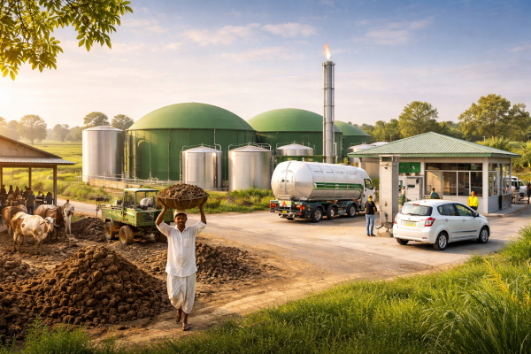 Suzuki’s Cow-Dung-to-Fuel Push