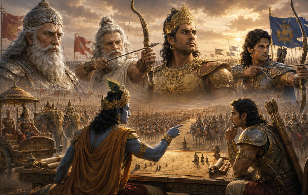 Defence Study in Mahabharata Leadership