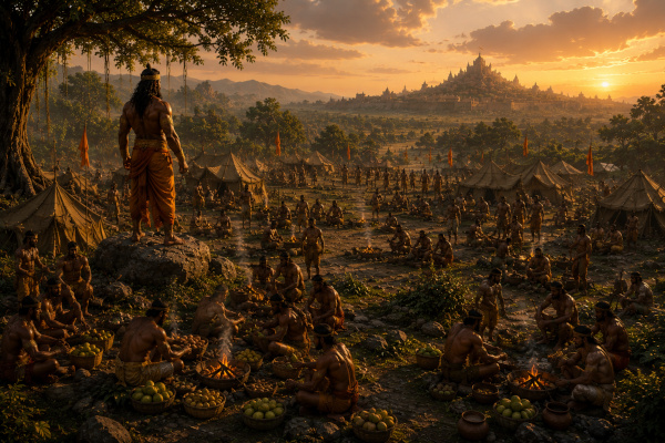 Logistics in Ramayana-Dharmakshethra