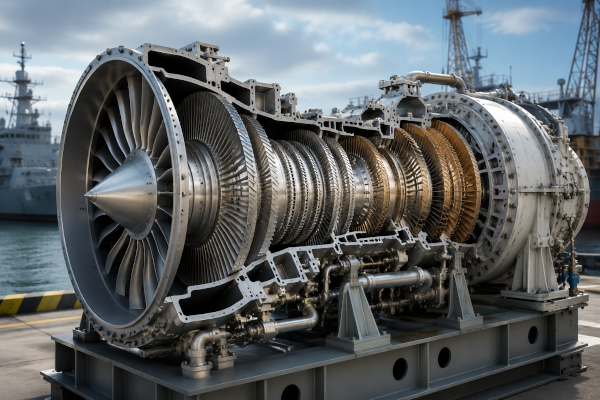 Marine Gas Turbine Hub