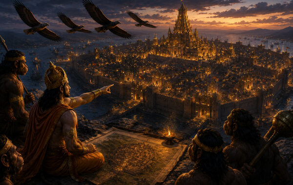 Vibhishana’s spies converting Lanka into a mapped battlespace: