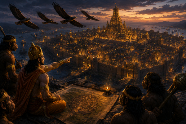 Vibhishana’s spies converting Lanka into a mapped battlespace: