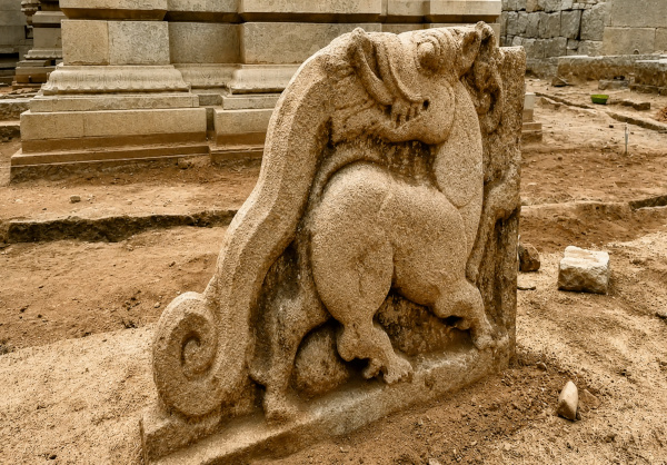 Vyala Sculpture and Stone Canal