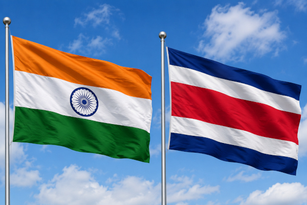 india costa rica flags-Dharmakshethra