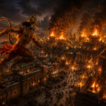 Psychological Warfare: Hanuman’s Burning of Lanka and the Collapse of Enemy Confidence