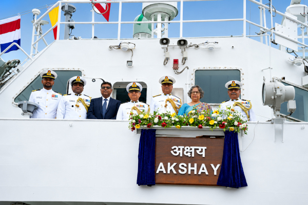 ICGS Akshay Commissioned
