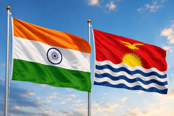 India and Kiribati