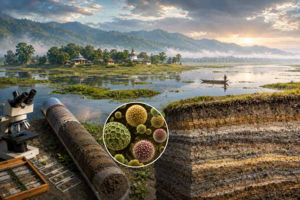 Paleoclimatic study in a serene wetland