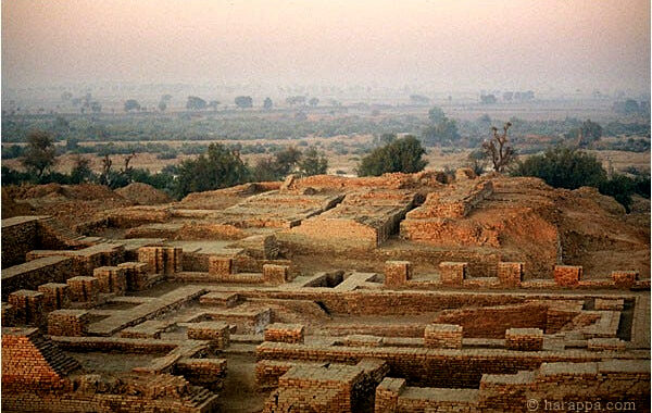 Archaeological site of Rakhigarhi in Haryana
