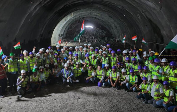 Third Mountain Tunnel Breakthrough