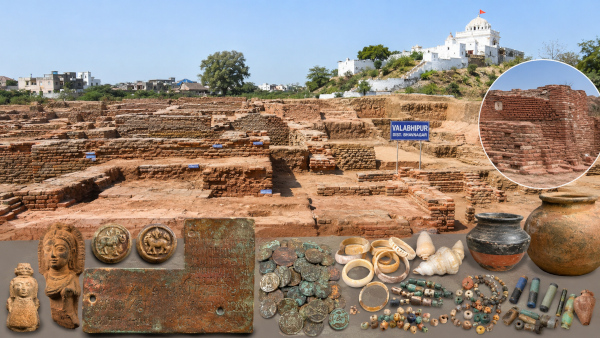 Valabhipur excavation and artifacts showcase