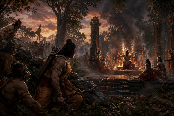 The Nikumbhila Strike