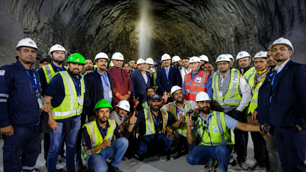 Zojila Tunnel Breakthrough