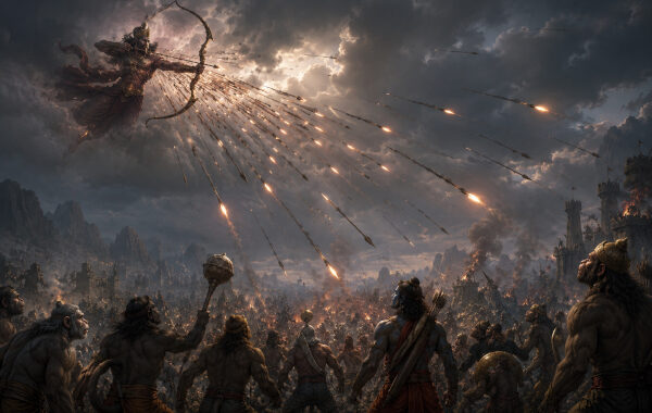Indrajit’s Aerial Warfare