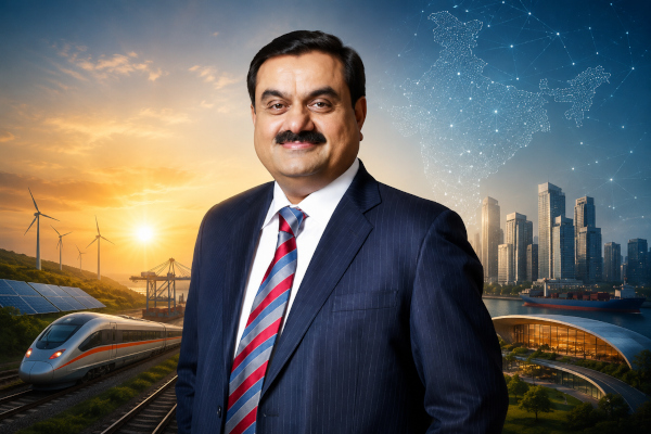 Gautam Adani Launches Vande Bharatam