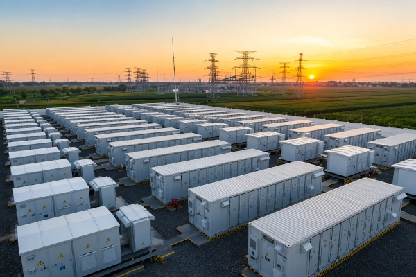 Automated Battery Storage Plant