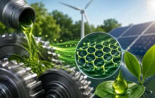 Borophene-based green lubricant