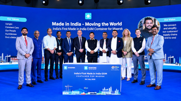 Maritime Self-Reliance with First Made-in-India EXIM Shipping Container