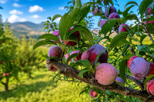 Areko Cherries and Scentrose Plums from Jammu & Kashmir to UAE