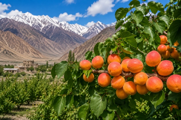 Ladakh Sends First Fresh Apricot Shipment