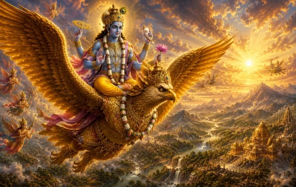 Maha Vishnu Garuda