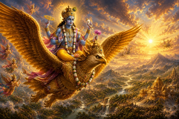 Maha Vishnu Garuda