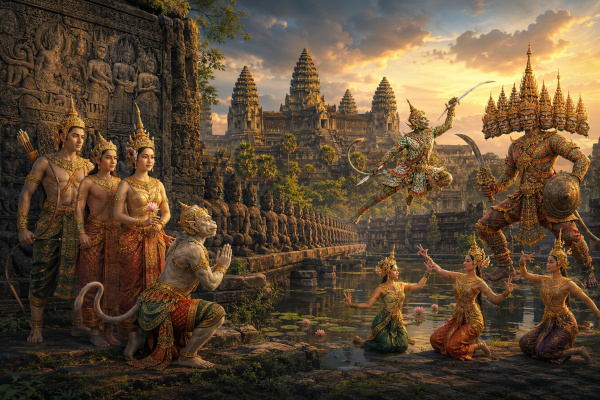 Ramayana and Hindu Roots in Cambodia: The Sanskritic Soul of Khmer Civilisation