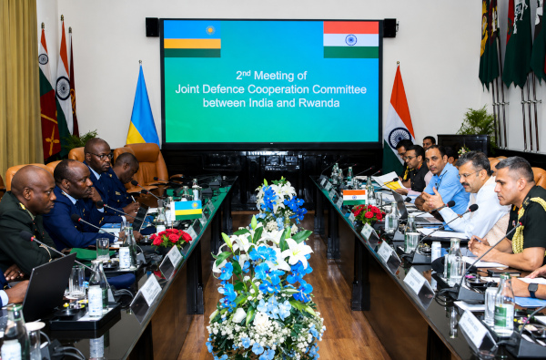 India & Rwanda agree to expand bilateral defence partnership
