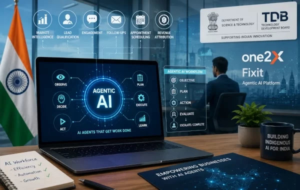 India Backs Home-Grown Agentic AI Platform as One2X Moves From Research to Commercial Deployment