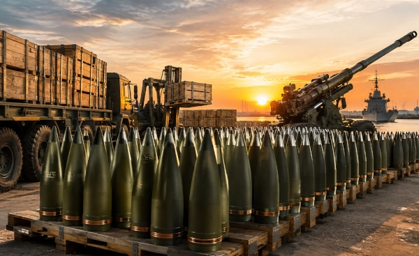 Advanced 155mm ERFB Artillery Shells