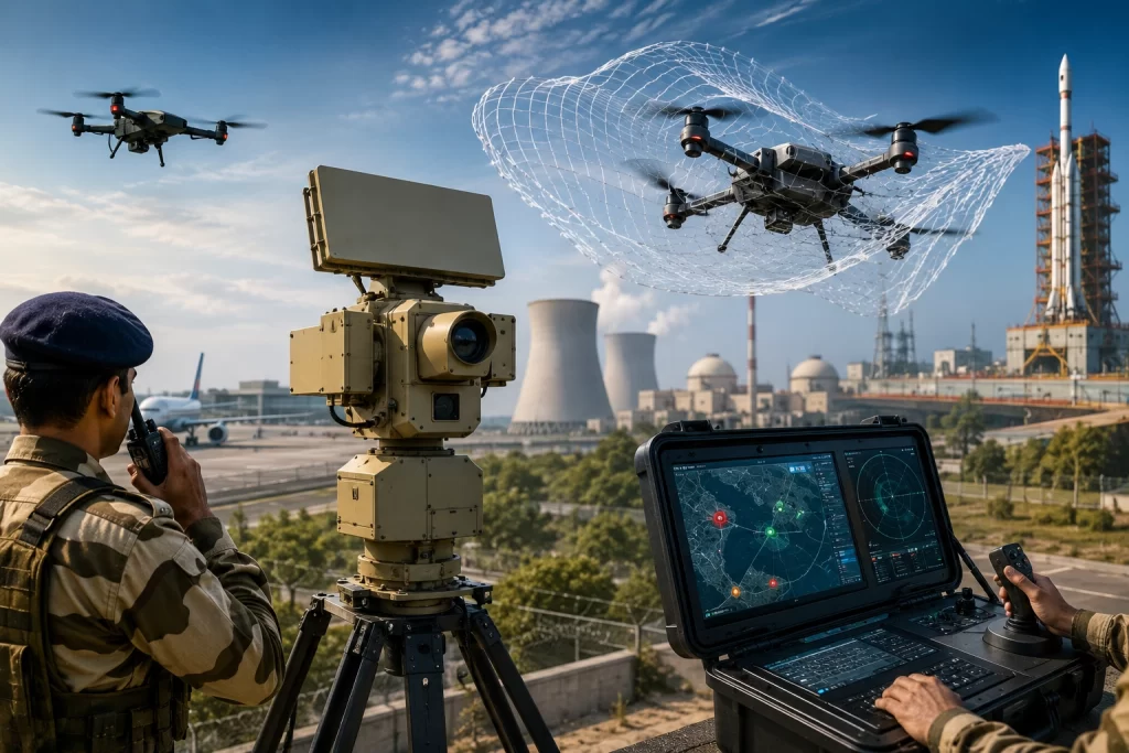 CISF Partners Drone Federation of India to Build Indigenous Counter-Drone Capabilities